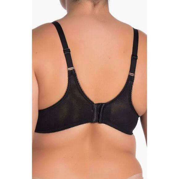Wacoal NWT Retro Chic Underwire Contour Bra Black Size 42DD - Picture 2 of 5